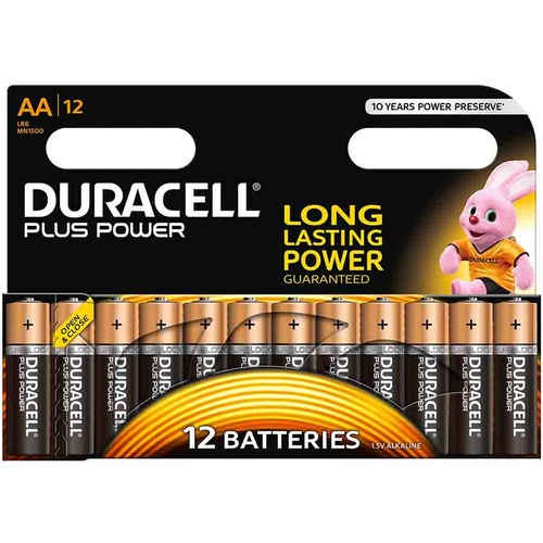 Duracell AA Batteries (Pack 12)