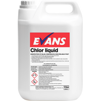 CHLOR LIQUID - EVANS - Disinfection Solution 5L